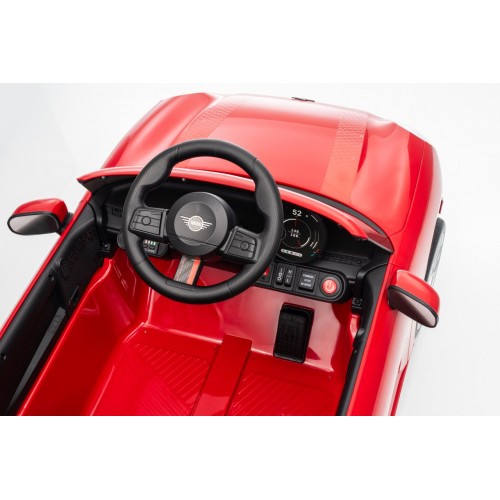Pojazd Mini Cooper Czerwony