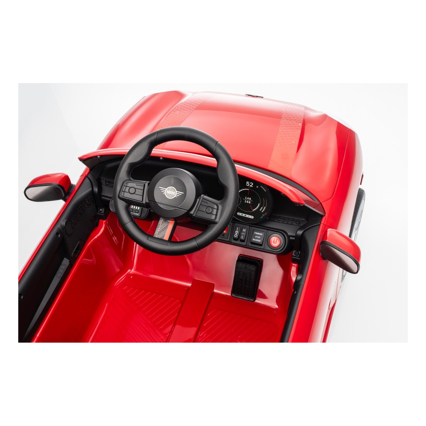 Pojazd Mini Cooper Czerwony