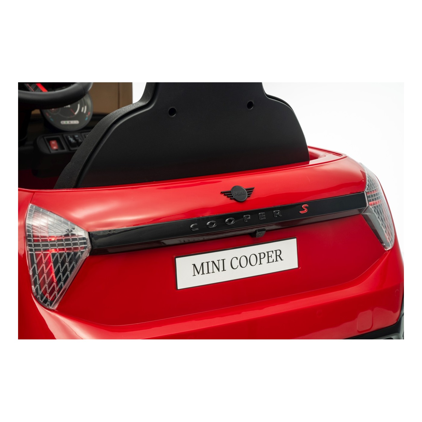 Pojazd Mini Cooper Czerwony