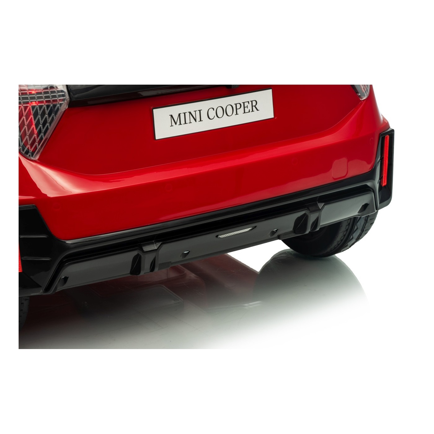 Pojazd Mini Cooper Czerwony