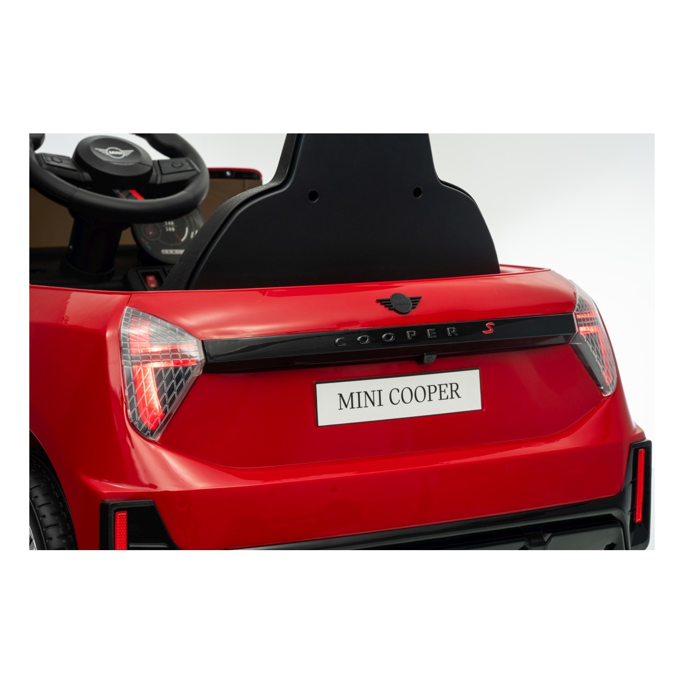 Pojazd Mini Cooper Czerwony