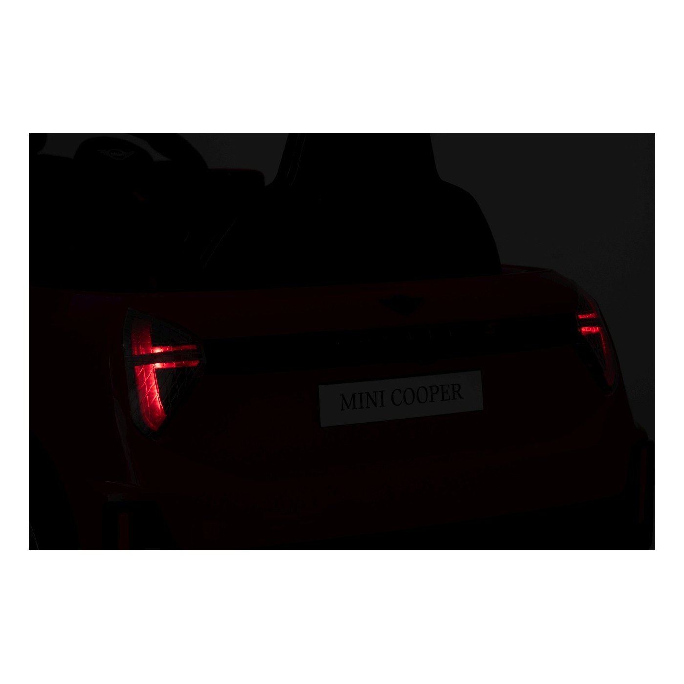 Pojazd Mini Cooper Czerwony