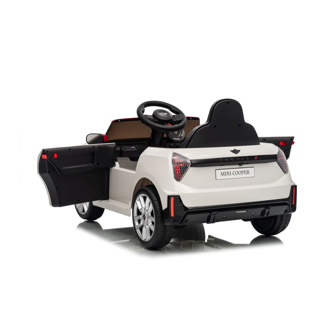 Pojazd Mini Cooper Biały