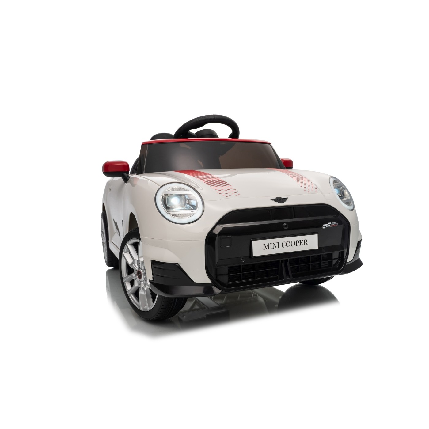 Pojazd Mini Cooper Biały