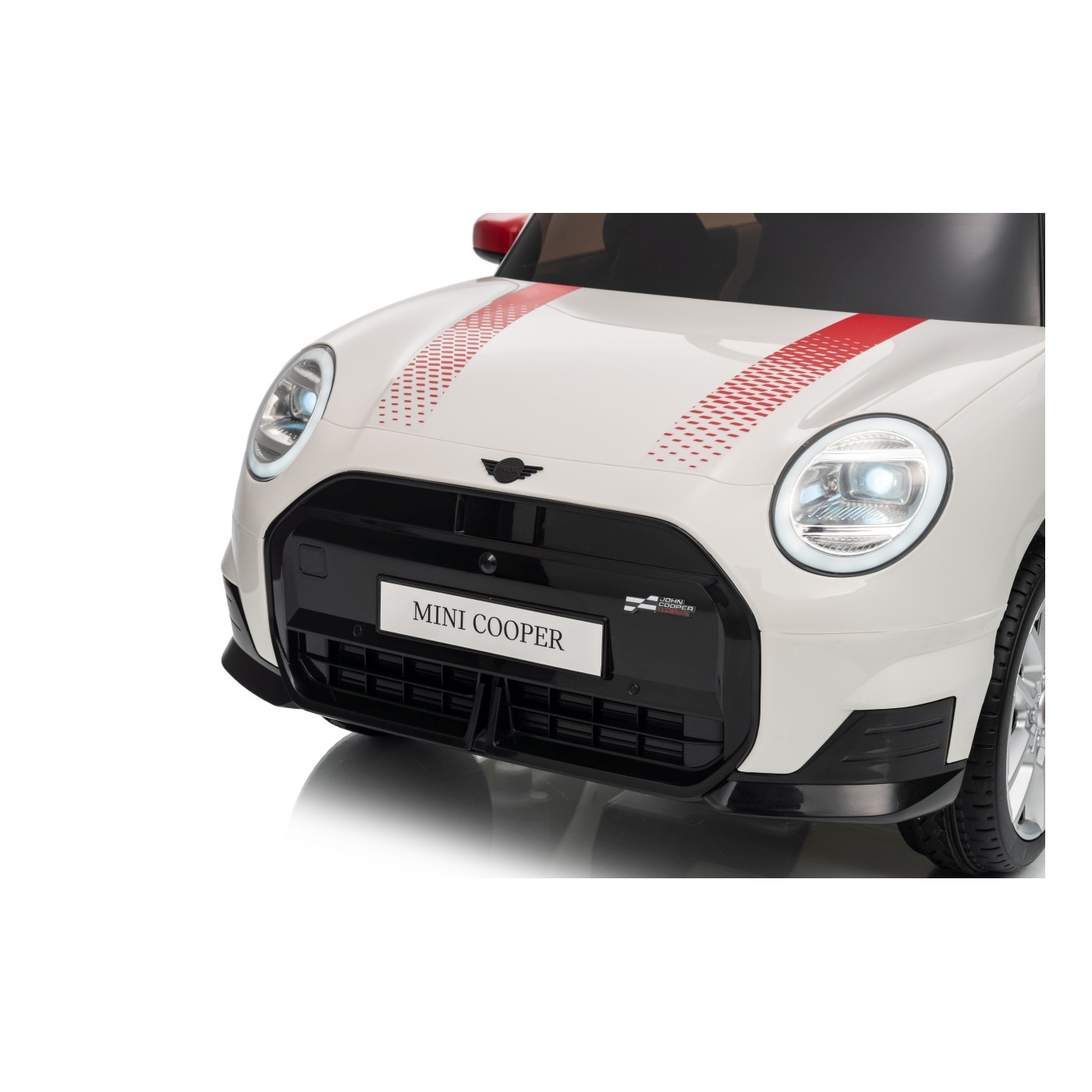 Pojazd Mini Cooper Biały