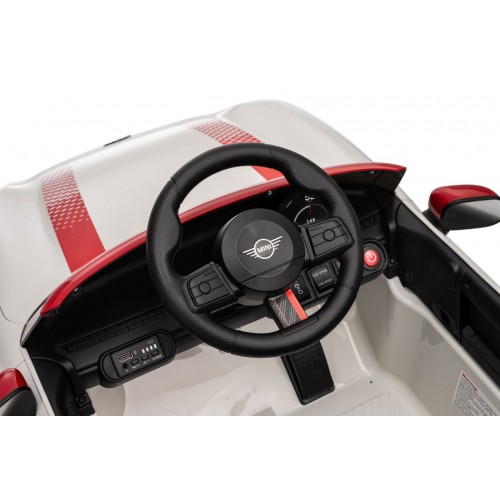 Pojazd Mini Cooper Biały