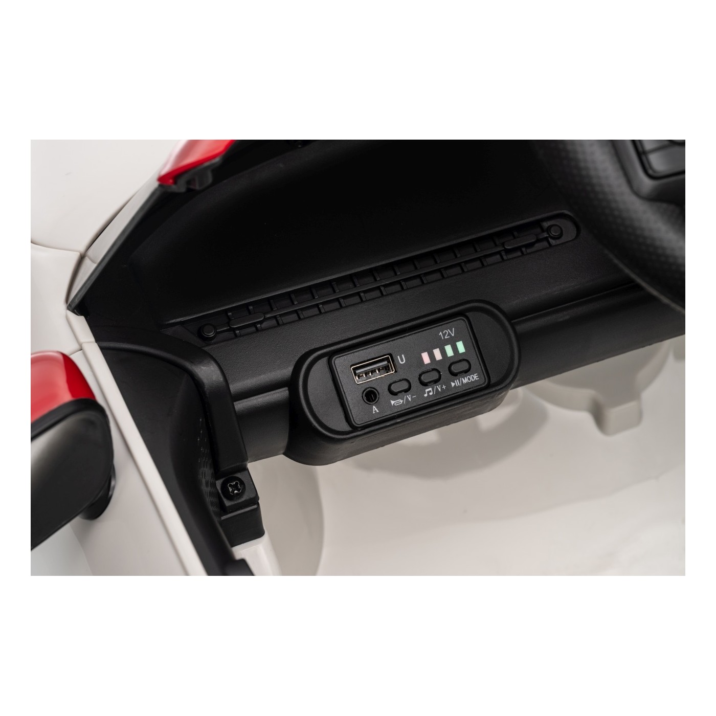 Pojazd Mini Cooper Biały