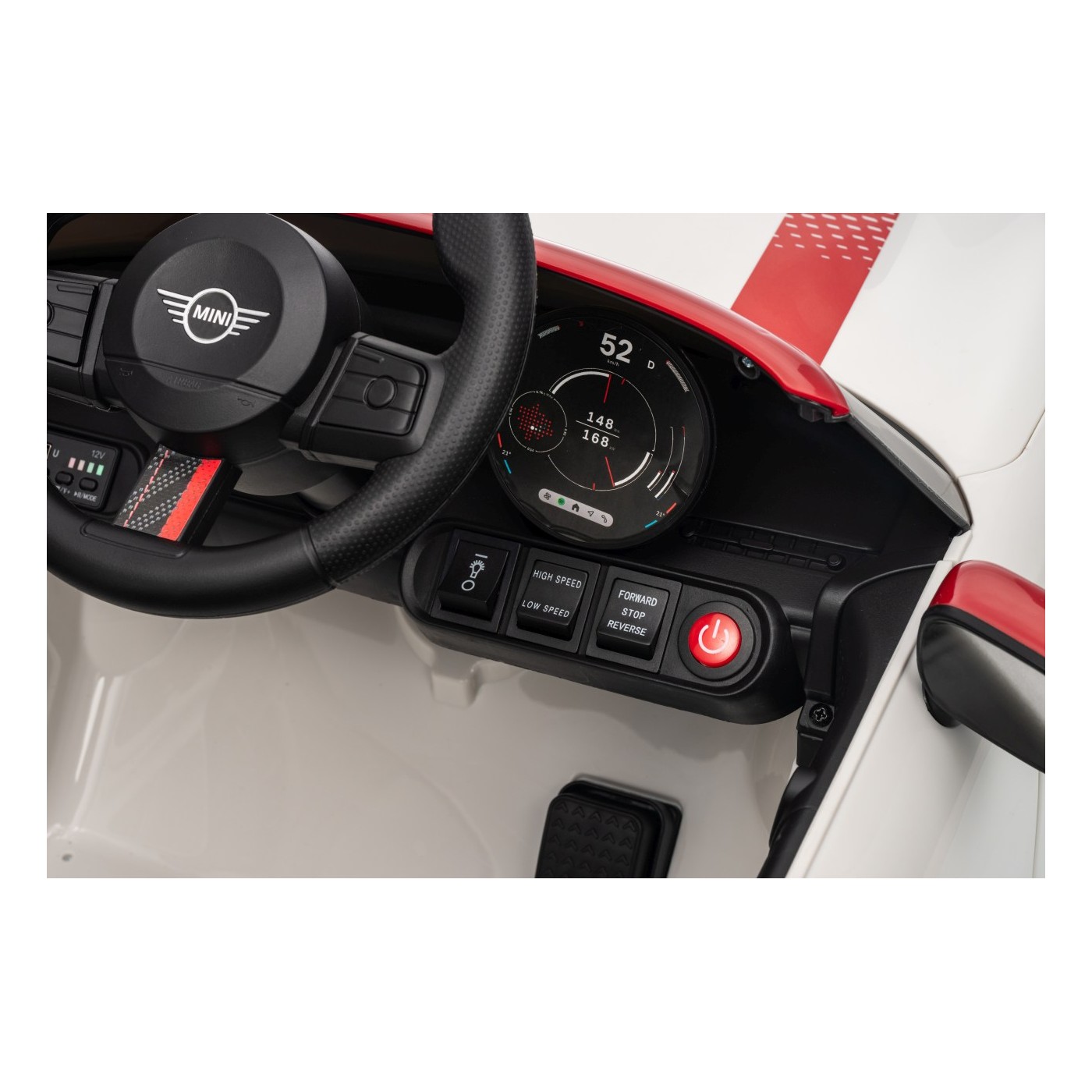 Pojazd Mini Cooper Biały