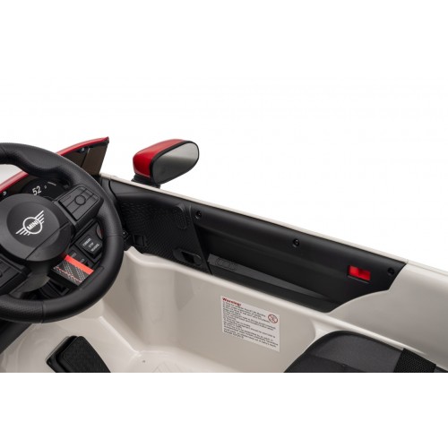 Pojazd Mini Cooper Biały