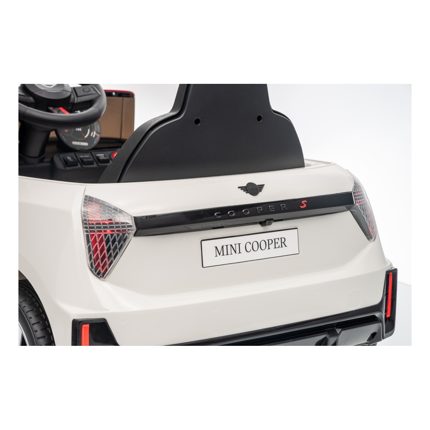 Pojazd Mini Cooper Biały