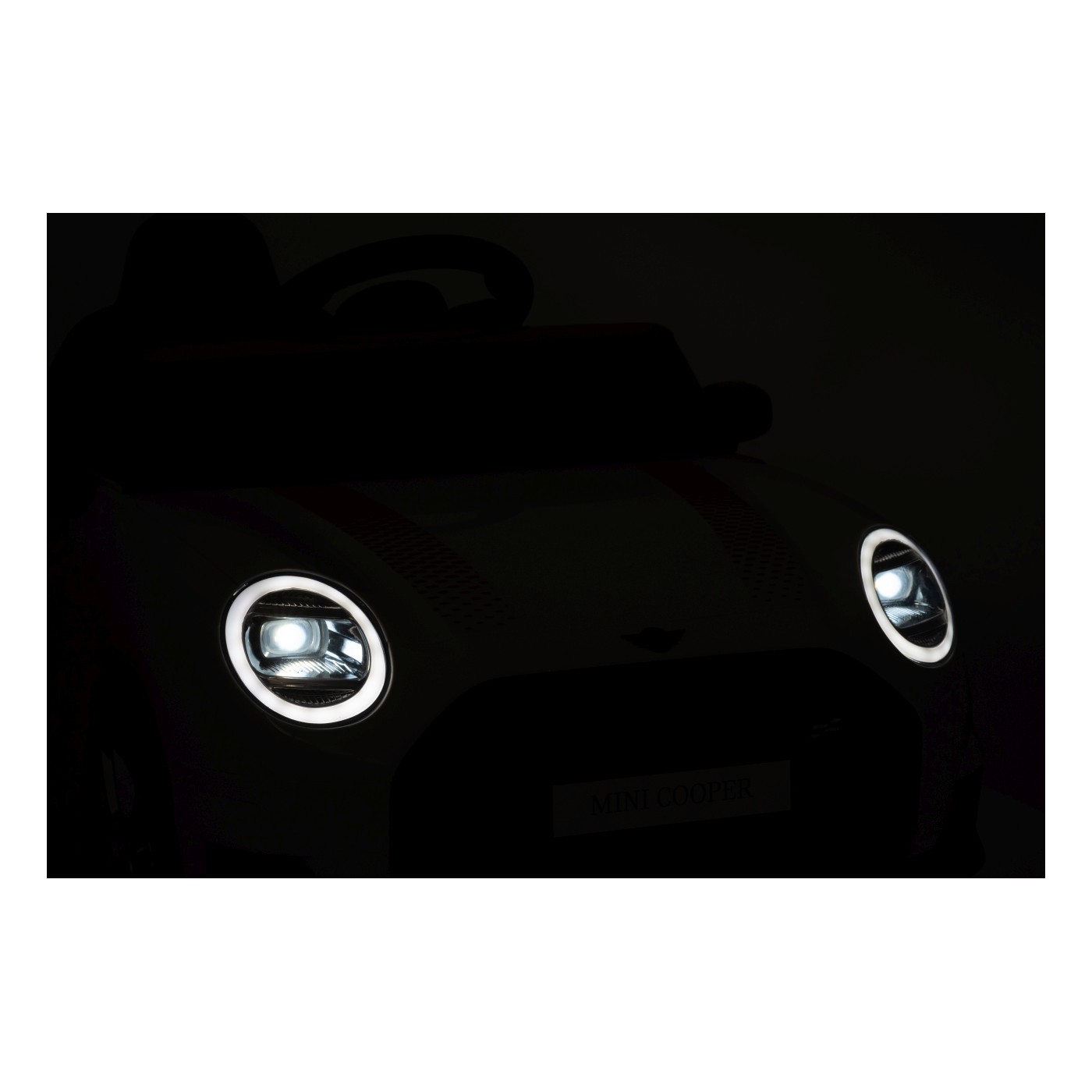 Pojazd Mini Cooper Biały