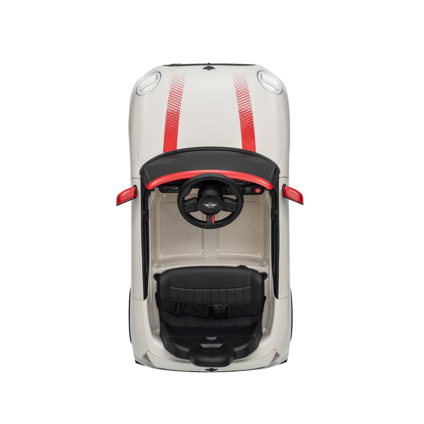 Pojazd Mini Cooper Biały