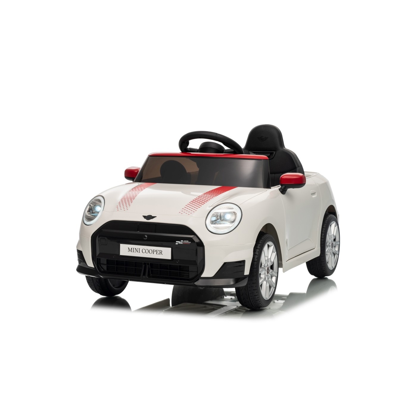 Pojazd Mini Cooper Biały