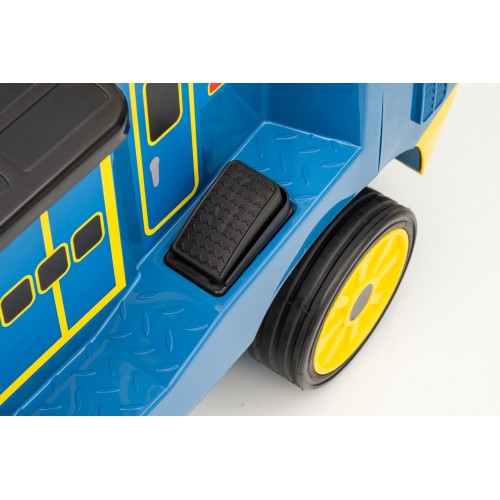 Pojazd Lokomotywa Stacyjkowo Niebieska