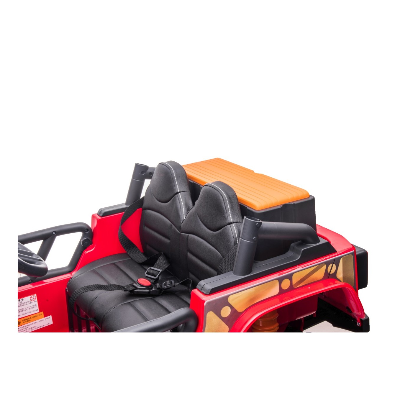 Pojazd Jeep Monster Czerwony