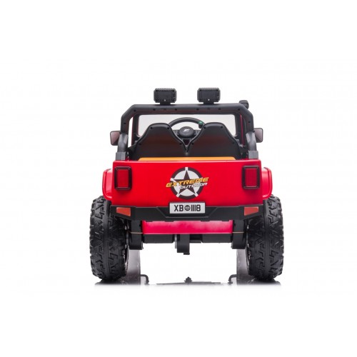 Pojazd Jeep Monster Czerwony