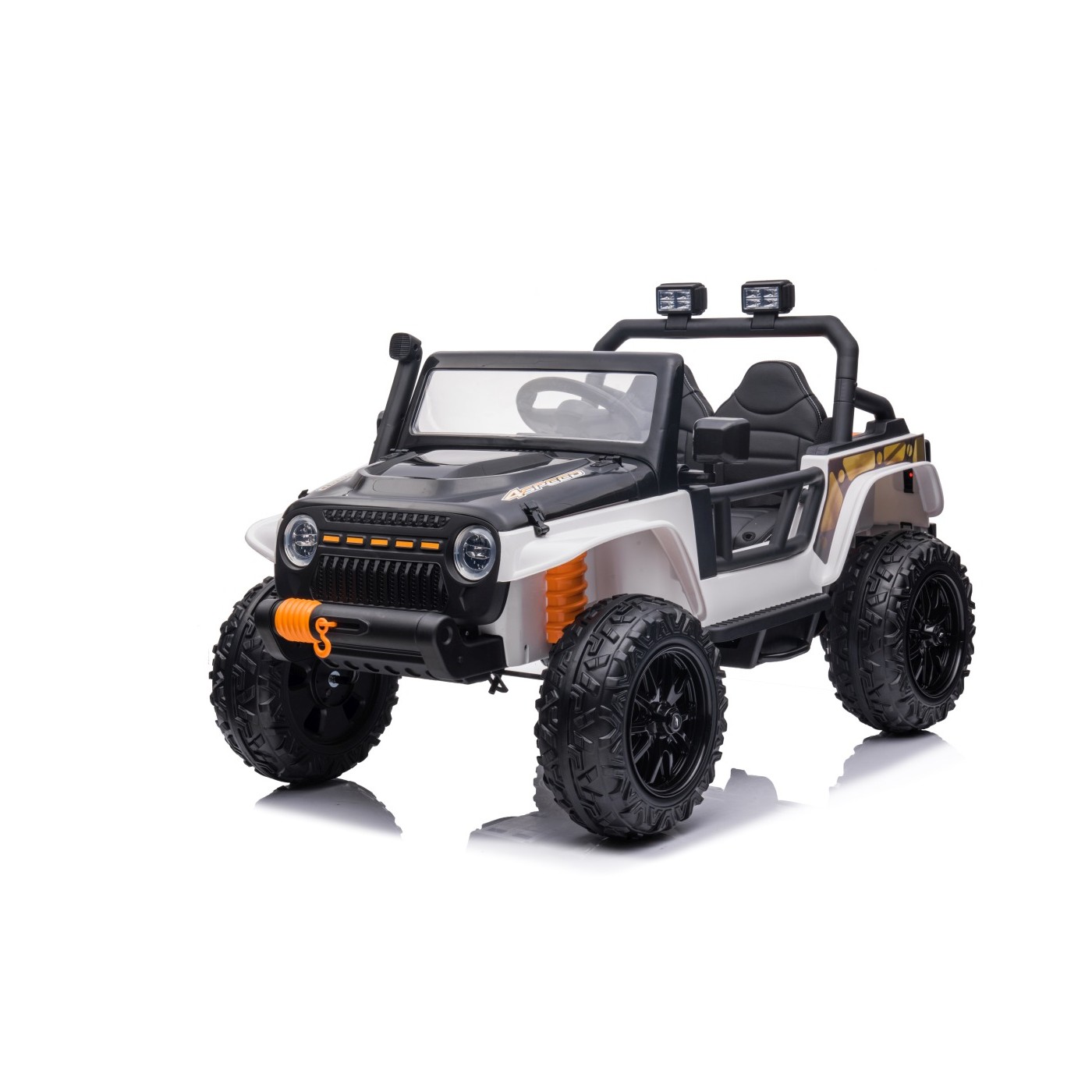 Pojazd Jeep Monster Biały