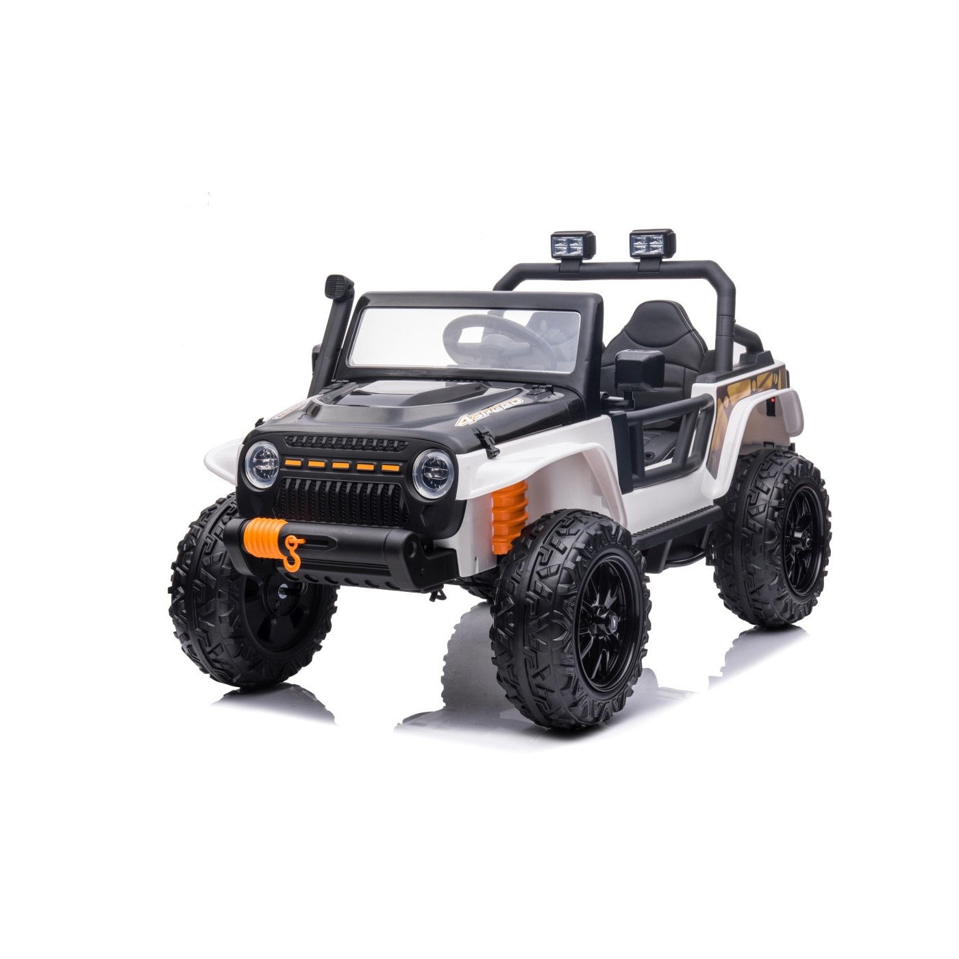 Pojazd Jeep Monster Biały