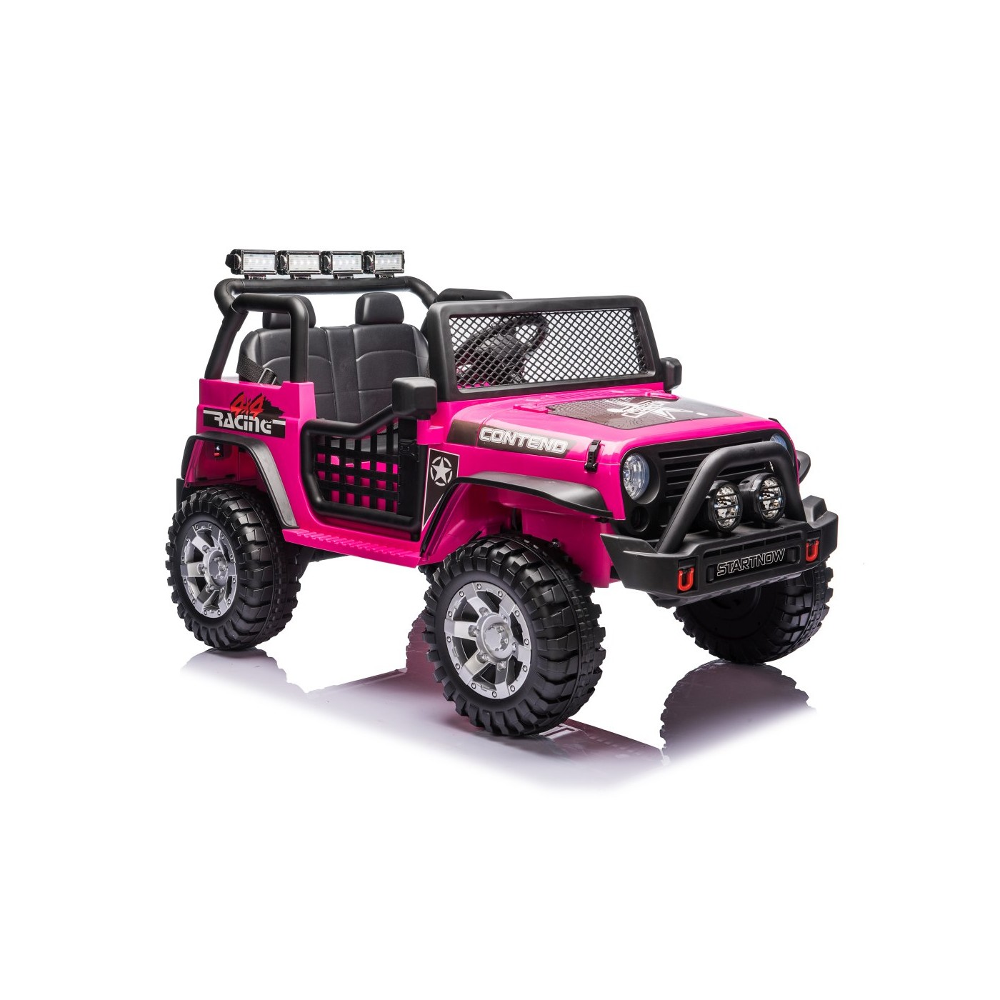 Pojazd Jeep BEAST 4x4 Różowy