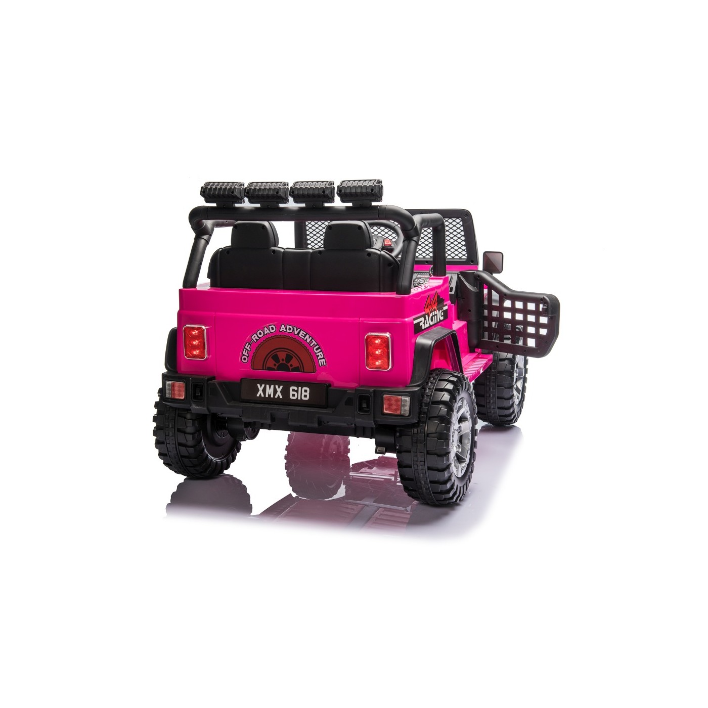 Pojazd Jeep BEAST 4x4 Różowy