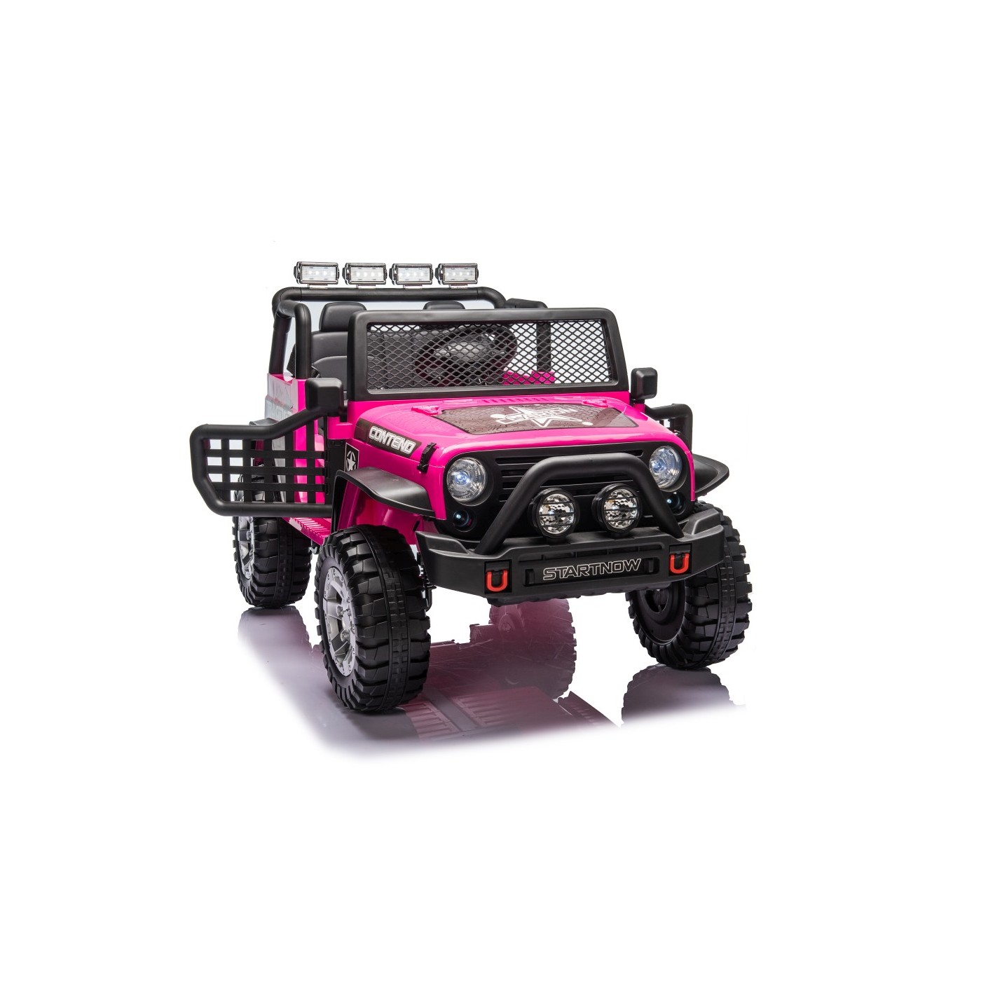 Pojazd Jeep BEAST 4x4 Różowy