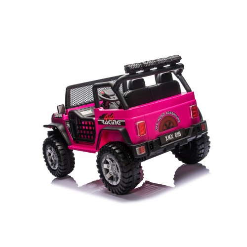 Pojazd Jeep BEAST 4x4 Różowy