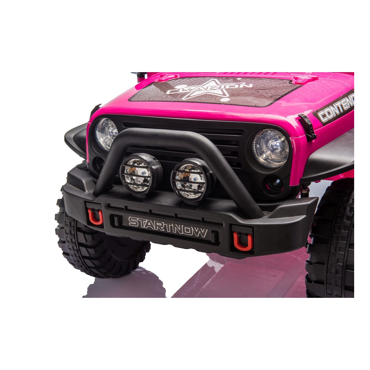 Pojazd Jeep BEAST 4x4 Różowy