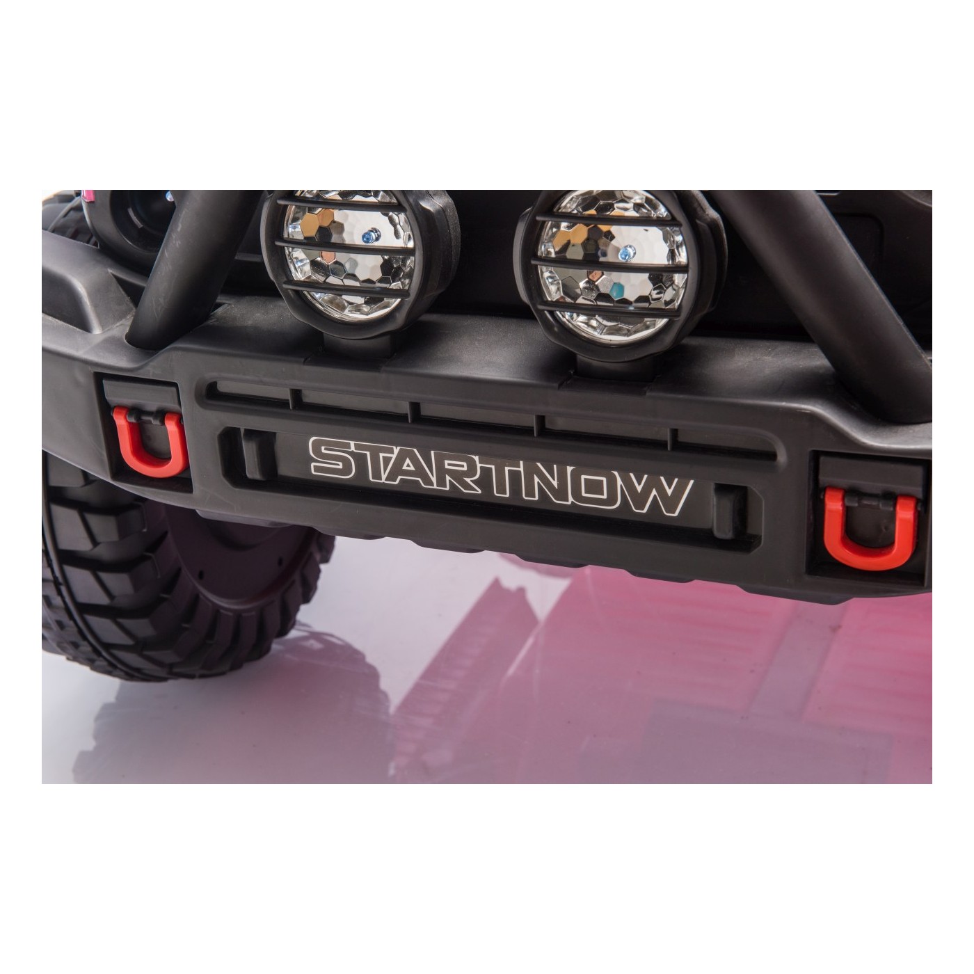 Pojazd Jeep BEAST 4x4 Różowy