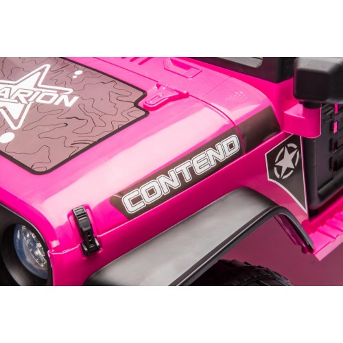 Pojazd Jeep BEAST 4x4 Różowy