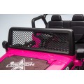 Pojazd Jeep BEAST 4x4 Różowy