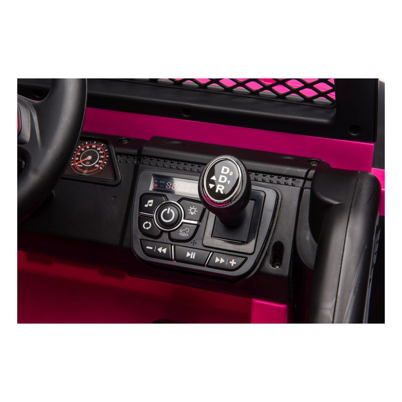 Pojazd Jeep BEAST 4x4 Różowy