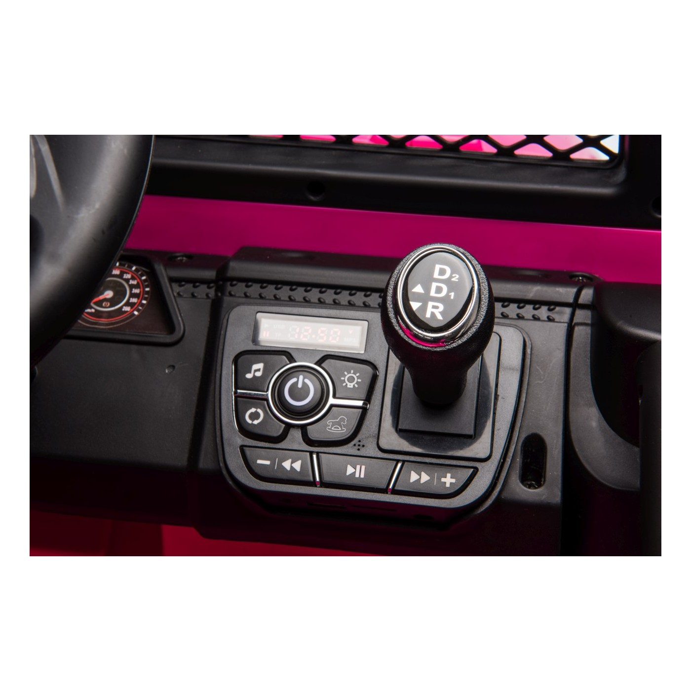 Pojazd Jeep BEAST 4x4 Różowy