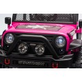 Pojazd Jeep BEAST 4x4 Różowy