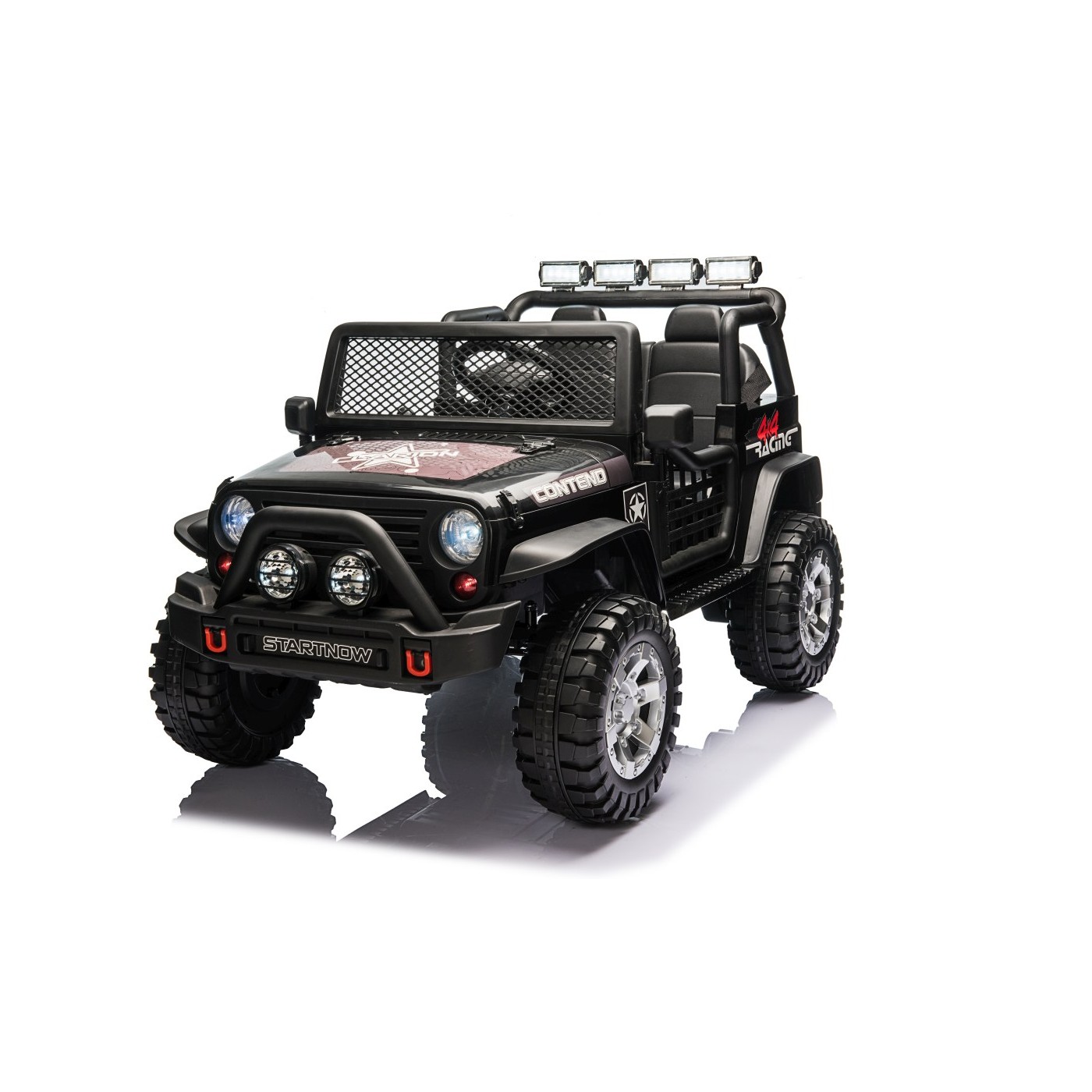 Pojazd Jeep BEAST 4x4 Czarny