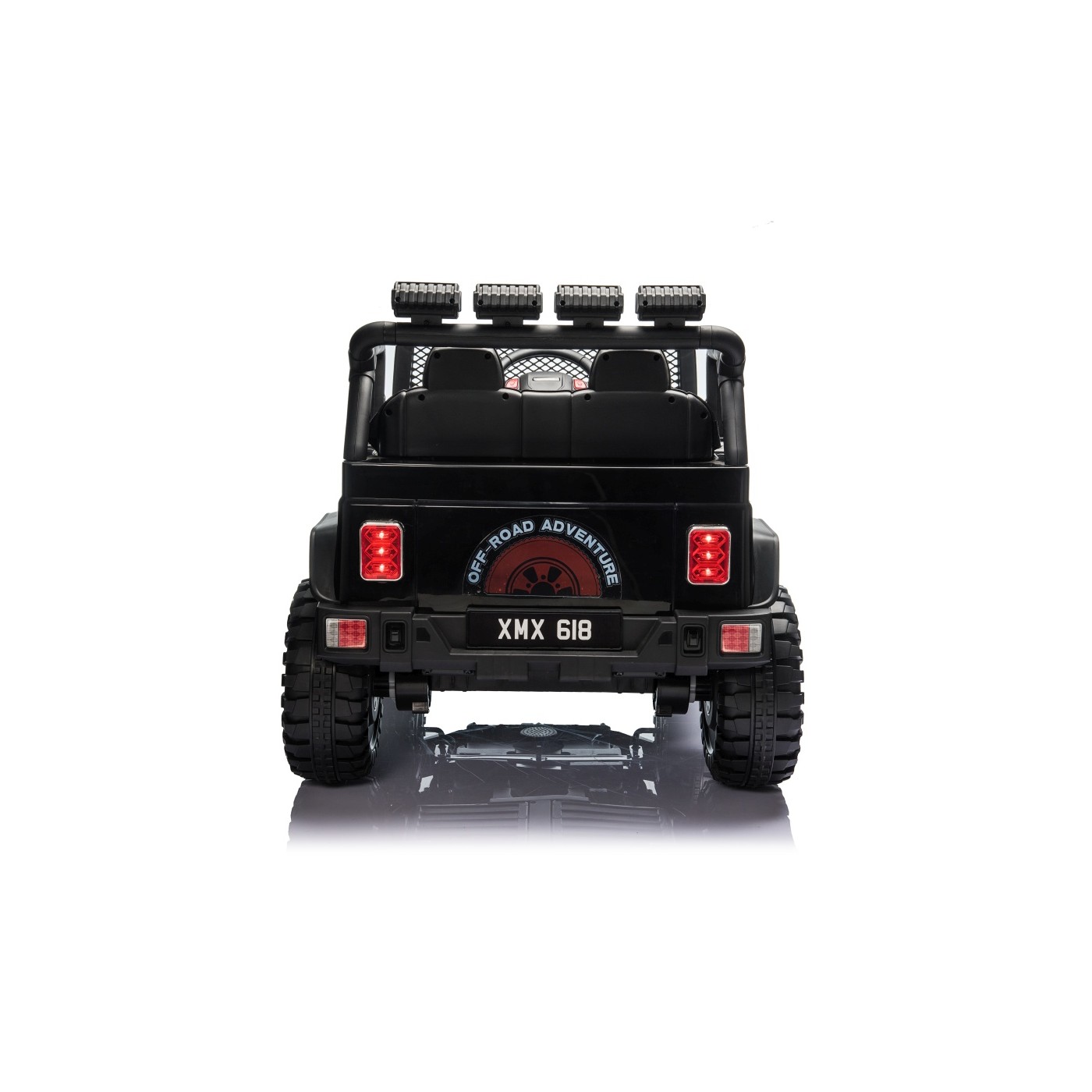 Pojazd Jeep BEAST 4x4 Czarny