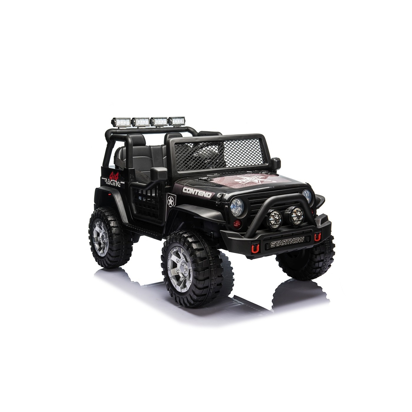 Pojazd Jeep BEAST 4x4 Czarny