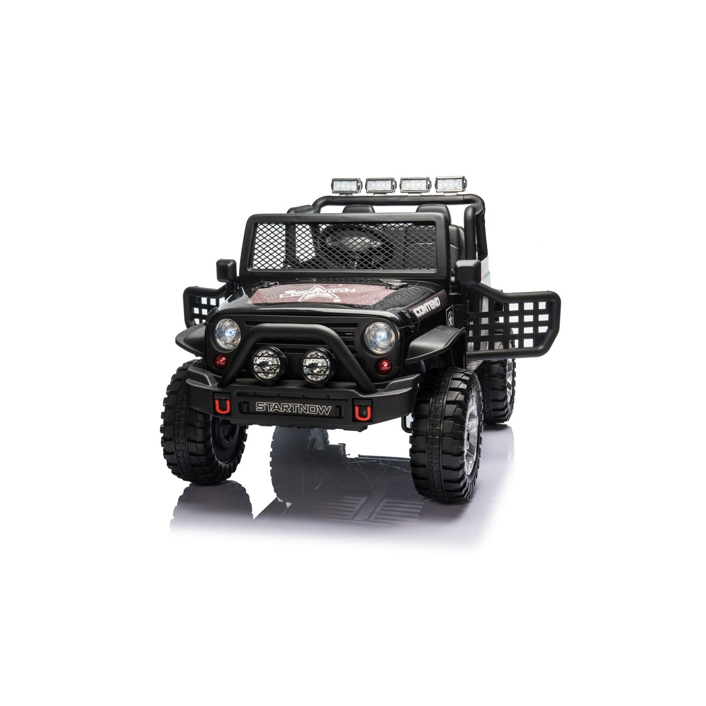 Pojazd Jeep BEAST 4x4 Czarny