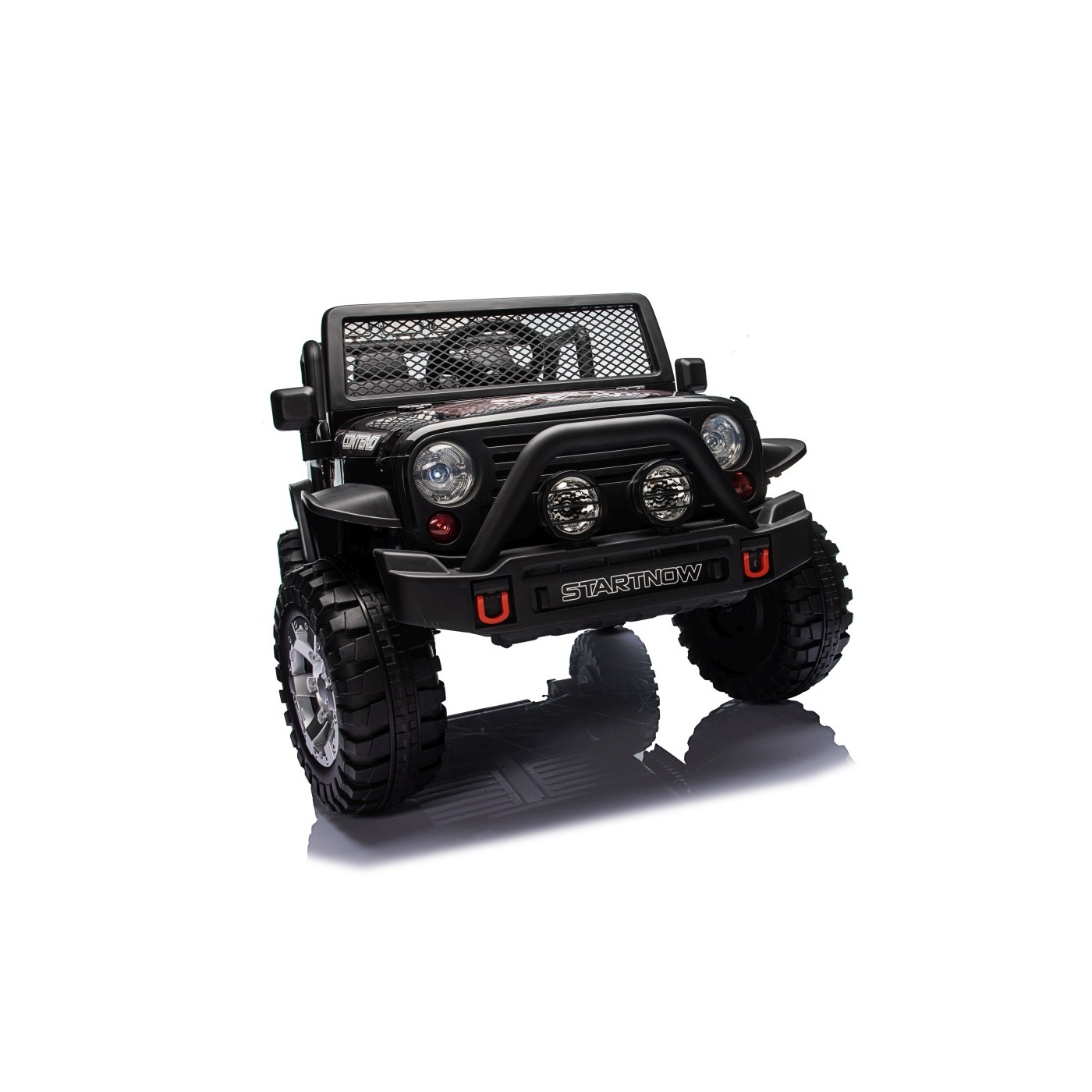Pojazd Jeep BEAST 4x4 Czarny