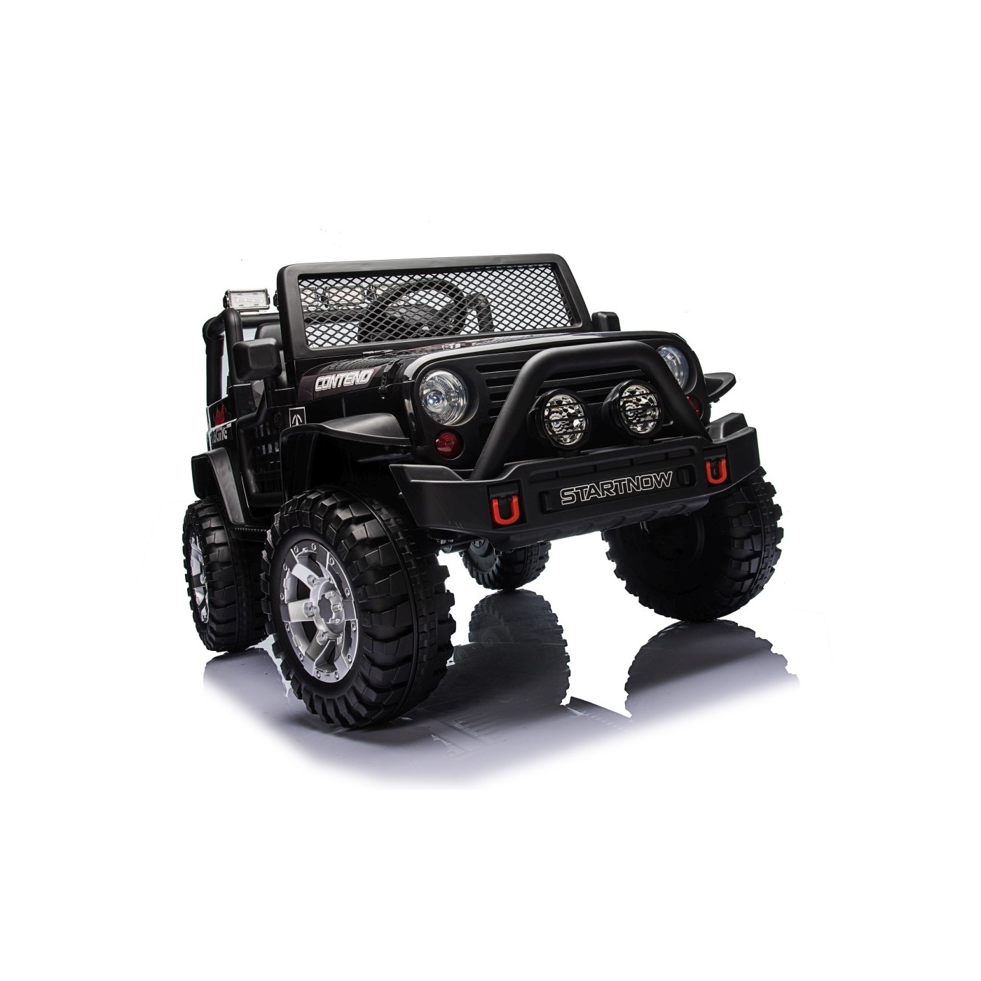Pojazd Jeep BEAST 4x4 Czarny