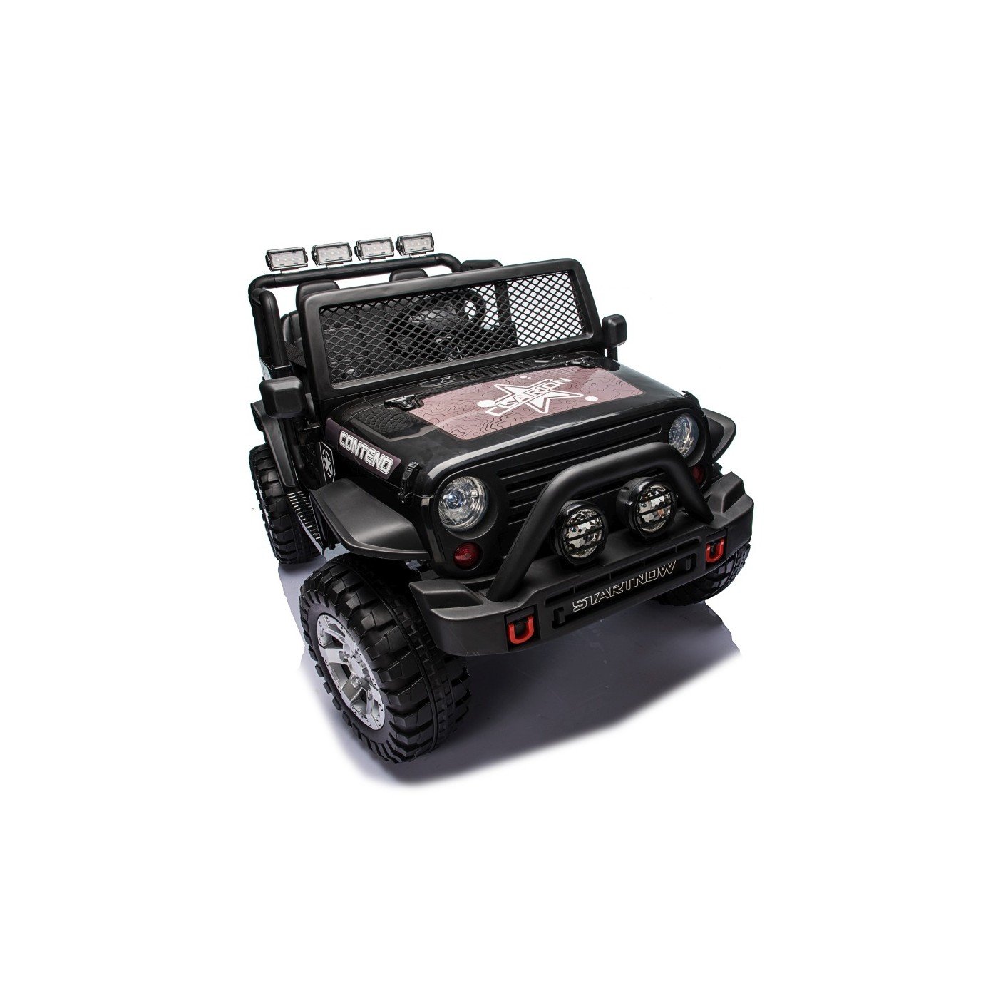 Pojazd Jeep BEAST 4x4 Czarny