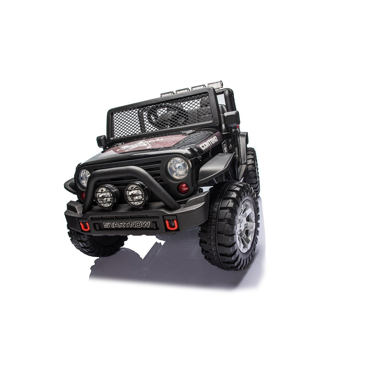 Pojazd Jeep BEAST 4x4 Czarny