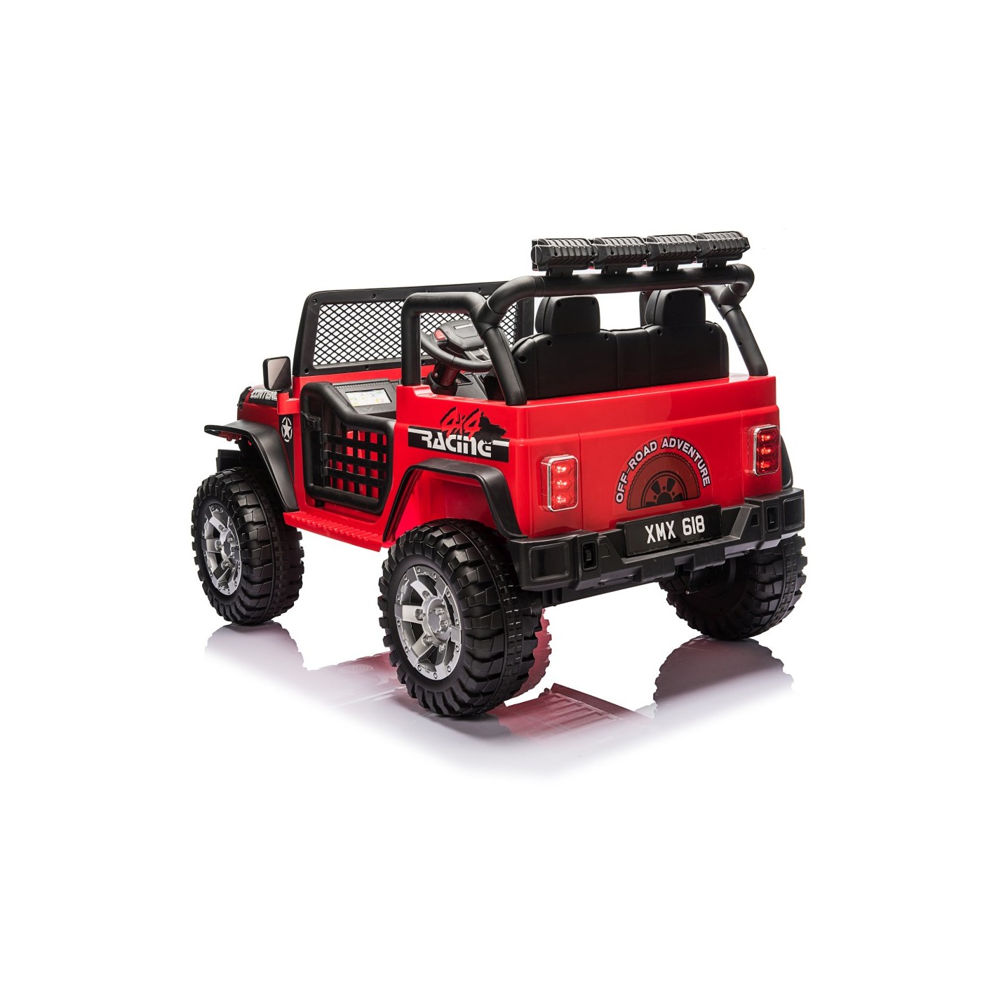 Pojazd Jeep BEAST 4x4 Czerwony