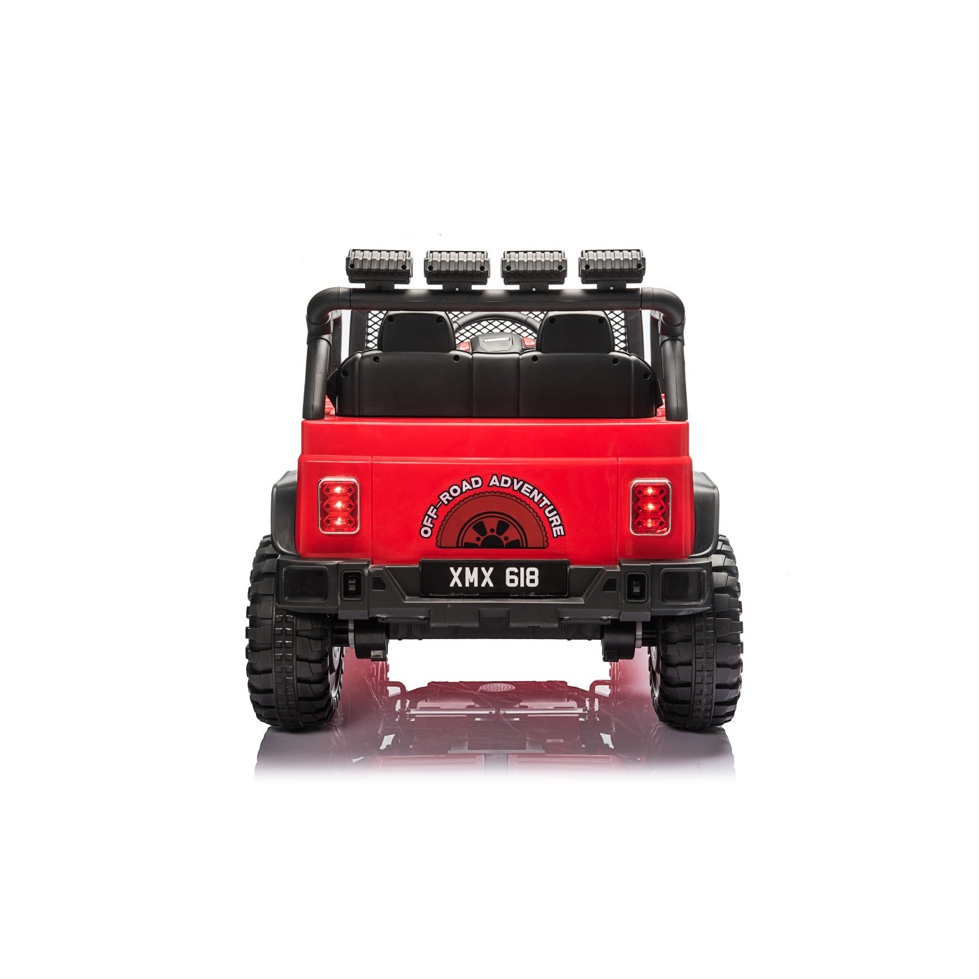 Pojazd Jeep BEAST 4x4 Czerwony