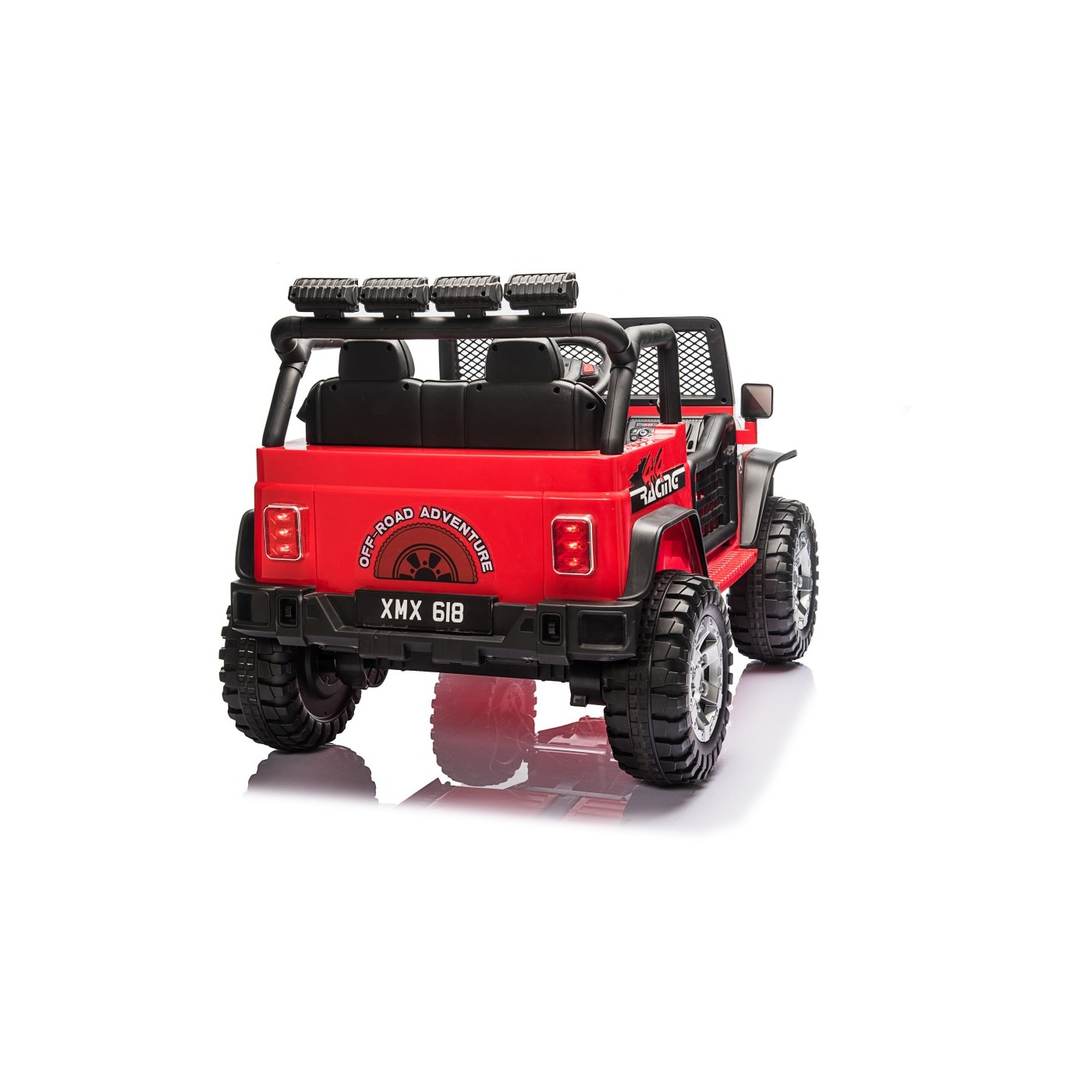 Pojazd Jeep BEAST 4x4 Czerwony