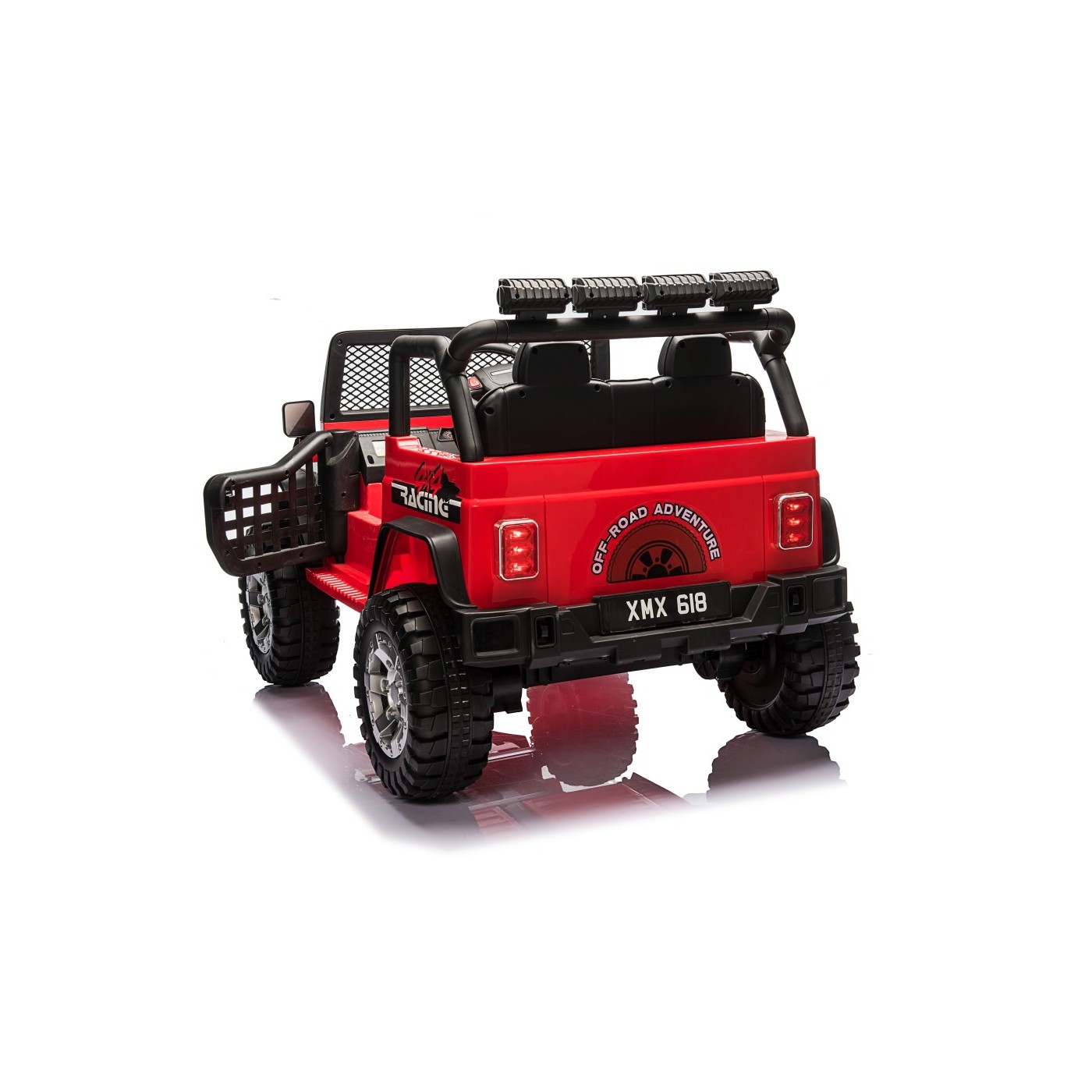 Pojazd Jeep BEAST 4x4 Czerwony