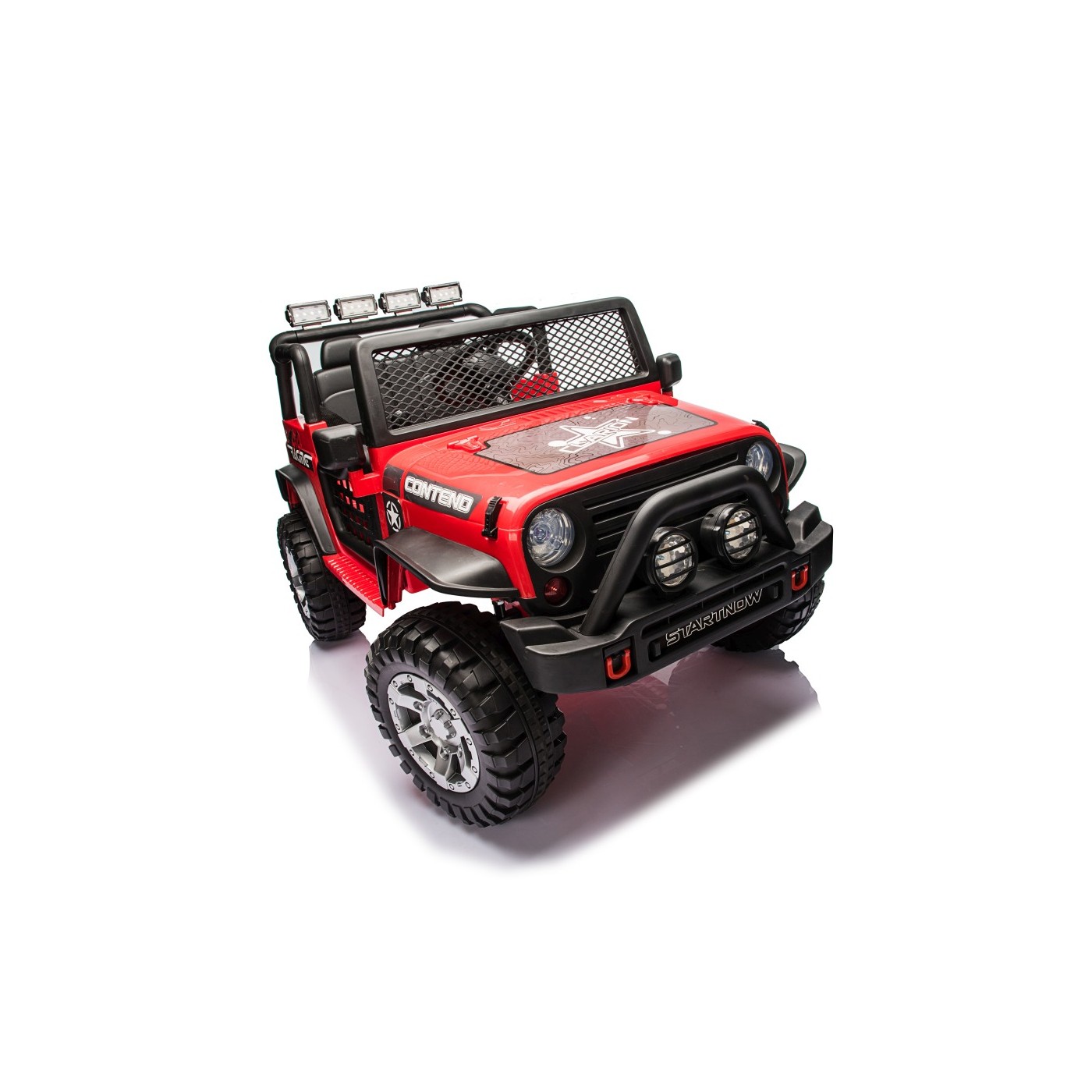 Pojazd Jeep BEAST 4x4 Czerwony