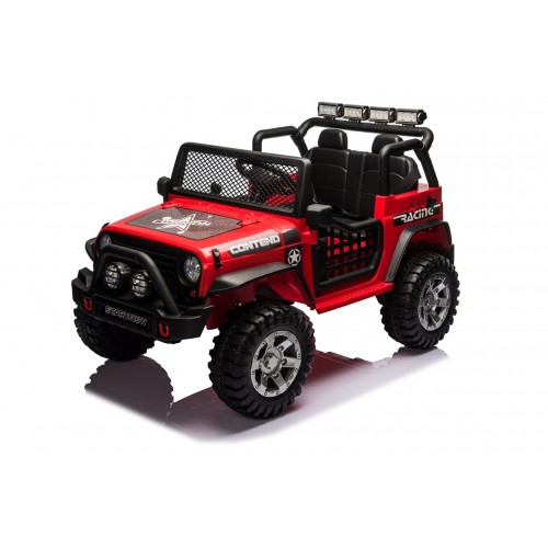 Pojazd Jeep BEAST 4x4 Czerwony