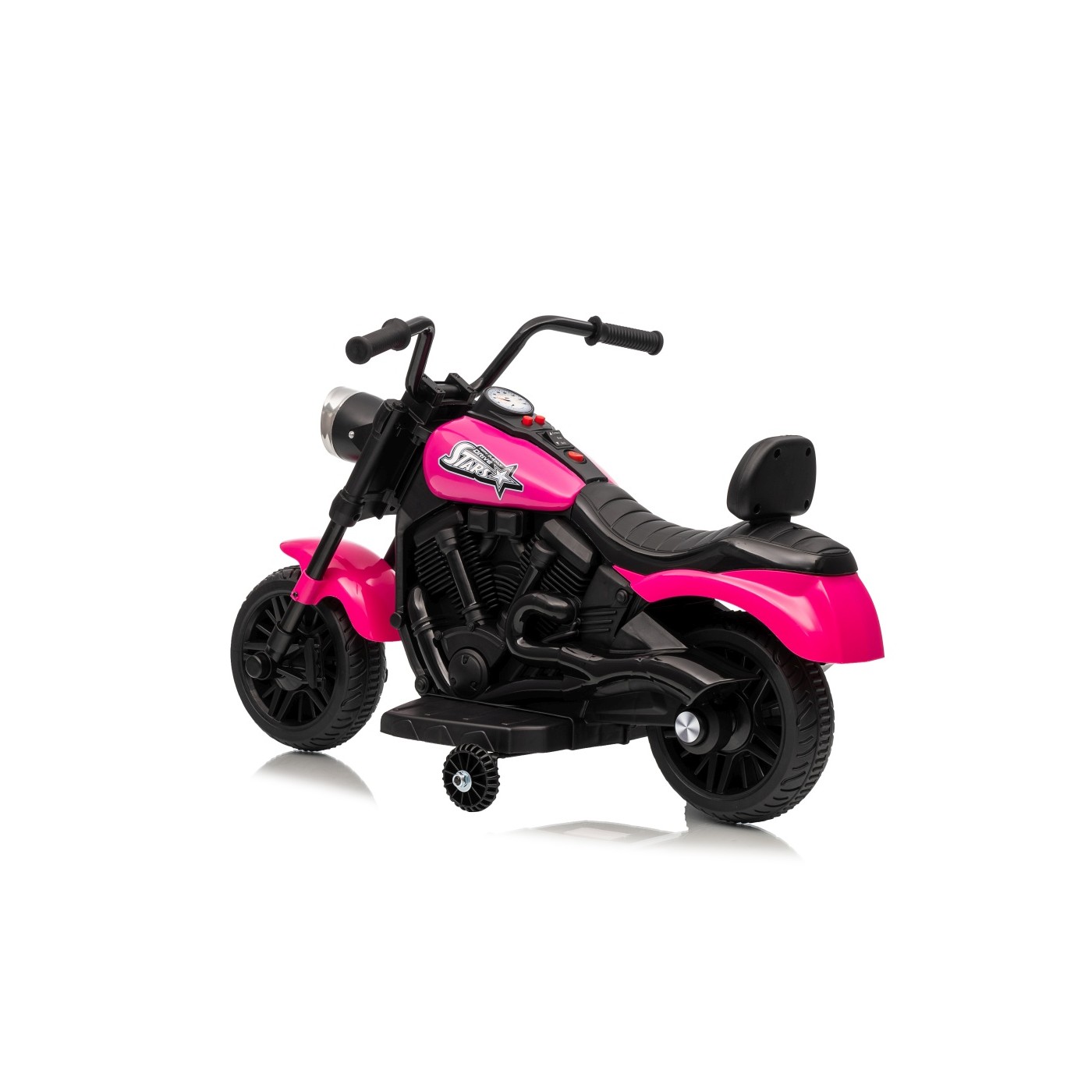 Pojazd Motor STAR Różowy