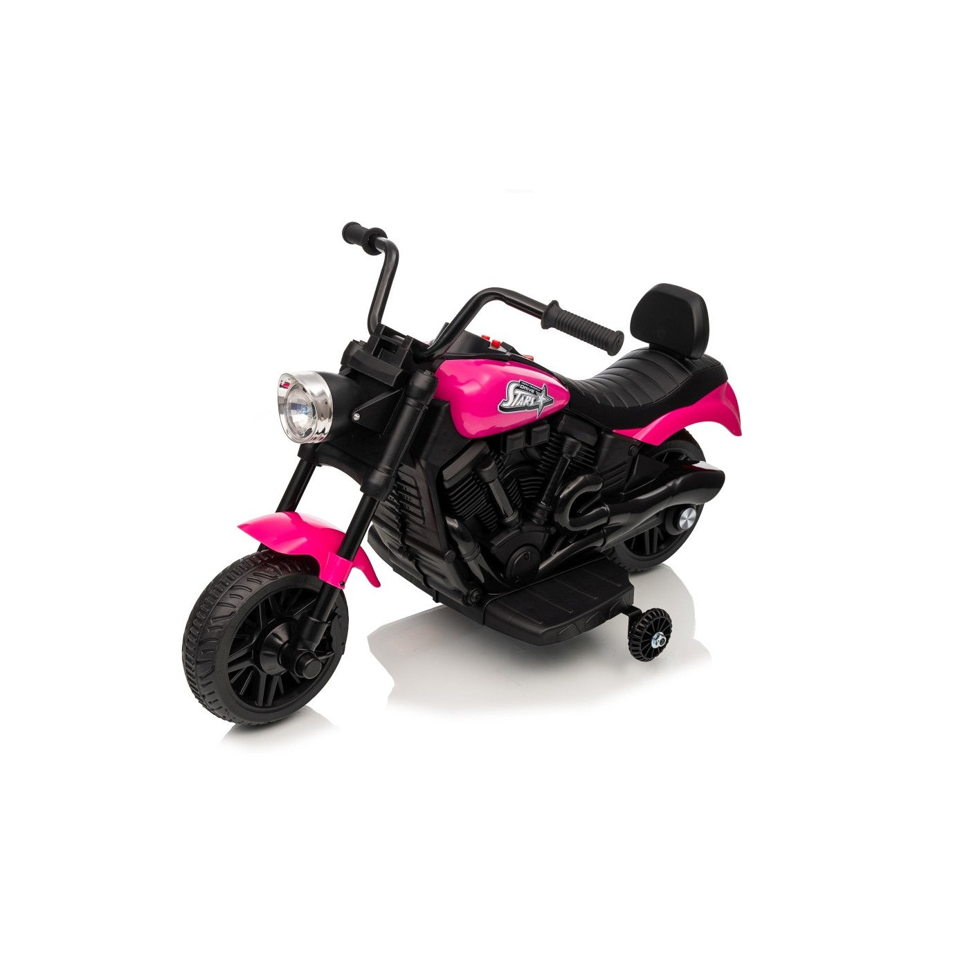 Pojazd Motor STAR Różowy