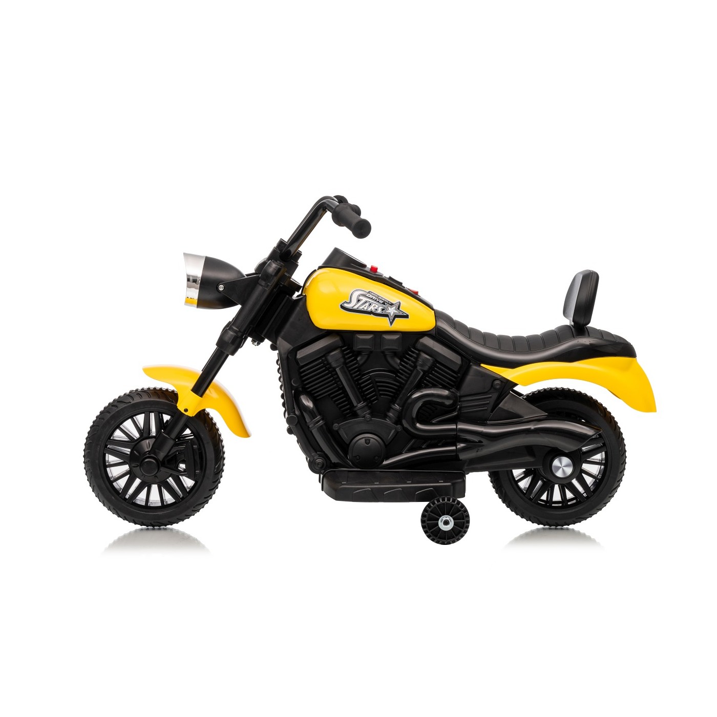 Pojazd Motor STAR Żółty